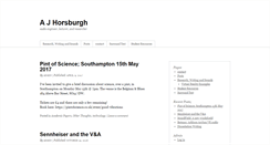 Desktop Screenshot of ajhorsburgh.com